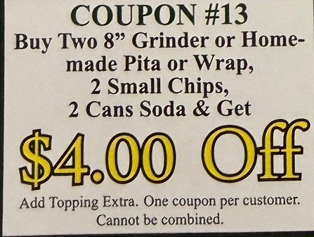 COUPON #13